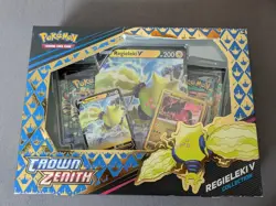 Pokemon Crown Zenith Regieleki V Collection - Sealed - English - Image 1