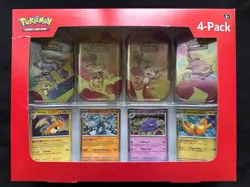 Sam’s Club Pokemon 151 Tins 4-pack Factory Sealed New In Hand - Image 2