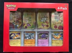 Sam’s Club Pokemon 151 Tins 4-pack Factory Sealed New In Hand - Image 3