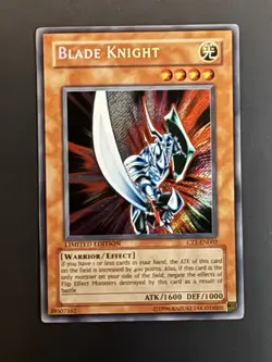 Yugioh Blade Knight CT1-EN002 Secret Rare 2004 Collectors Tin NM/VLP - Image 1