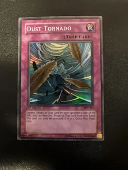 YuGiOh Dust Tornado PSV-011 1st Edition Super Rare Holo - Image 1