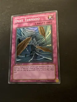YuGiOh Dust Tornado PSV-011 1st Edition Super Rare Holo - Image 4