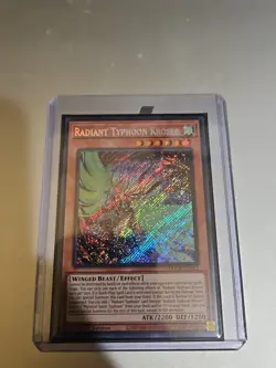 Yugioh! 1x Radiant Typhoon Krosea DOOD-EN015 Secret Rare 1st Ed NM - Image 2
