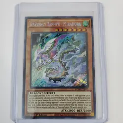 Yugioh! Heavenly Zephyr Miradora - BLVO-EN029 Secret Rare 1st Edition NM - Image 1