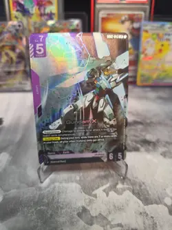 Gundam X (GD02-053) [LR Foil] (NM) - Gundam Card Game - Dual Impact (ENG) - Image 1