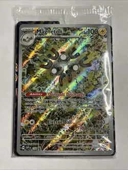 Magneton #159 Pokemon Center Exclusive Stamped Promo Card Sealed (B) - Image 1