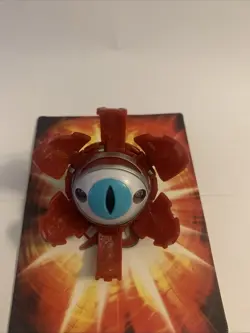 Bakugan Red Pyrus Tentaclear B2 With Two Cards - Image 4