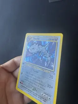 Pokemon TCG Steelix Neo Genesis 1st Edition Holo Rare Card - Image 2