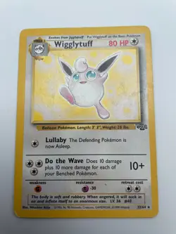 Wigglytuff - 32/64 - Pokemon Jungle Unlimited Rare Card WOTC LP - Image 1