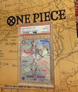One Piece Card Uta OP05-120 Japanese Awakening of The New Era SEC PSA 10 Gem - Image 3