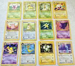 Vintage Pokemon Lot Collection - 12 Cards - Image 1