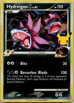 Hydreigon C lv.61 Promo SWSH: Sword & Shield Promo Cards SWSH138 NM - Image 1