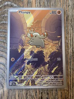 Phanpy 205/191 Illustration Rare Surging Sparks Pokemon Card Mint - Image 1