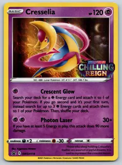 Cresselia - (Prerelease) Promo SWSH: Sword & Shield Promo Cards SWSH114 NM - Image 1