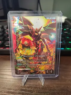 Gundam Card Game Dual Impact Unit Card Gundam Virsago GD02-037 LR+ - Image 1