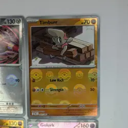 Black Bolt Poke ball Reverse Holo Bundle x4 Poke Ball Pokemon TCG Cards - Image 3