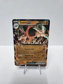 2023 Pokemon Card GOLEM EX 076/165 Full Art Holo SV: Scarlet & Violet 151 - Image 1
