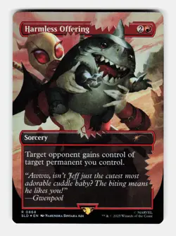 MTG: Harmless Offering (Rainbow Foil) | Secret Lair Drop Series 868 NM - Image 1