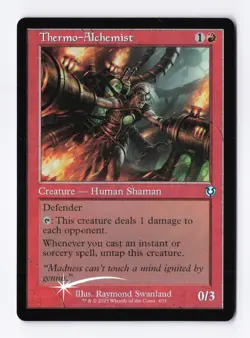 Thermo-Alchemist (Retro Frame) (Foil) 403 (U) MTG Innistrad Remastered (INR) - Image 1