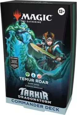 MTG - Temur Roar - Tarkir Dragonstorm Commander Deck - Image 1