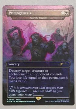 MTG x FINAL FANTASY SECRET LAIR - PRIMOGENESIS #7001 RAINBOW FOIL - Image 1