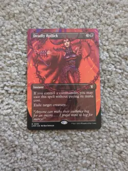 Deadly Rollick (Borderless) Commander Masters Regular - Image 1