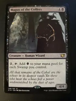 Magus of the Coffers NM Commander 2014 MTG FREE SHIPPING - Image 1