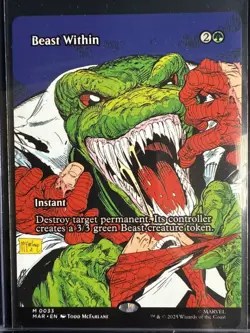 Beast Within (Borderless) - Marvel Universe Eternal-Legal Non Foil - Image 1
