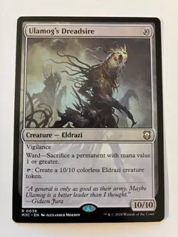 MTG Ulamog's Dreadsire Commander: Modern Horizons 3 Regular NM - Image 1