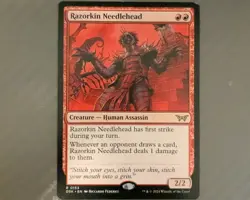 MTG: Razorkin Needlehead | Duskmourn: House of Horror 153 NM Rare - Image 1