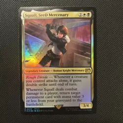 MTG Squall, SeeD Mercenary - Foil NM-Mint Final Fantasy - Image 1