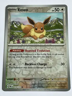 Eevee 74 / 131 Pokemon S&V Prismatic Evolutions 2025 Near Mint Reverse Holo - Image 4