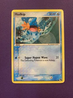 Mudkip 11/17 Common Non Holo Pop Series 4 Promo 2006 - Image 1