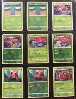 POKEMON LOST ORIGIN Complete Base Set Binder Reverse Holo Trainer Gallery 1-11 - Image 1