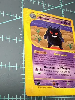 Gengar 048/165 Expedition Base Set Non Holo Rare Pokemon TCG Nintendo ITALIAN - Image 2