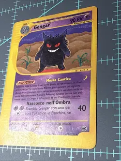 Gengar 048/165 Expedition Base Set Non Holo Rare Pokemon TCG Nintendo ITALIAN - Image 3