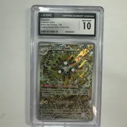 2024 POKEMON SVP EN-SV BLACK STAR PROMO #159 MAGNETON CGC 10 - Image 4