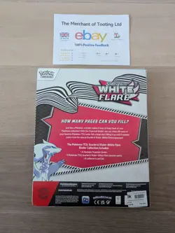 Pokemon Scarlet & Violet White Flare Binder Collection 🔥 Brand New & Sealed ✅ - Image 2
