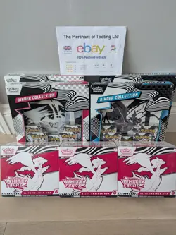 Pokemon Scarlet & Violet White Flare Binder Collection 🔥 Brand New & Sealed ✅ - Image 5