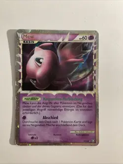 2010 Pokemon Triumphant Mew Prime #97 Ultra Rare Holo - Image 1