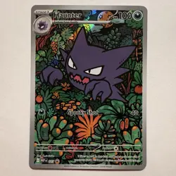 Pokemon TCG Mega Evolution Haunter 027 Black Star Promo Gengar Battle Deck NM - Image 1