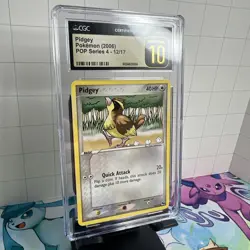 Pokemon Pidgey 12/17 Pop Series 4 CGC Pristine 10 🔥 - Image 2