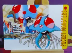 POKEMON POCKET MONSTERS VENDING PRISM STICKER 69 SANDSHREW - Image 3