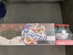 Pokemon 2025 Holiday Advent Calendar Costco Bundle Costco - PokeBall Sealed New - Image 2
