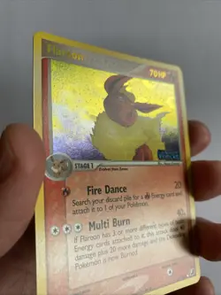 Flareon Reverse Holo Rare | EX Unseen Forces | #5 | Stamp | Chase | Pokemon TCG - Image 4