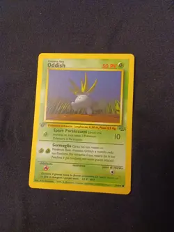 Pokemon Oddish 58/64 Jungle 1st Edition Italian LP - Image 1