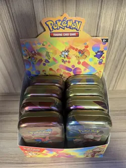Pokemon Scarlet & Violet - x8 151 Mini Tins NEW and Sealed - Image 2