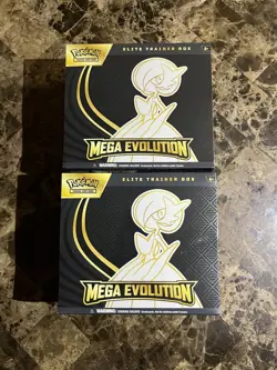 Pokemon Mega Evolution FACTORY SEALED Regular ETB’s Gardevoir (x2) *IN HAND* - Image 1