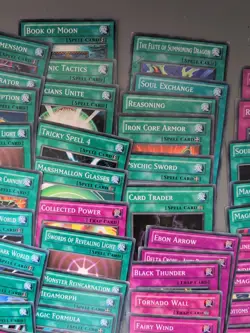 Yugioh 120+ Card mix , all first eds. some rare/Foil NM inc dragon,token,maiden - Image 4