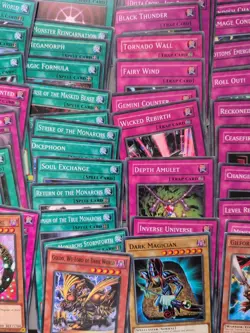 Yugioh 120+ Card mix , all first eds. some rare/Foil NM inc dragon,token,maiden - Image 5